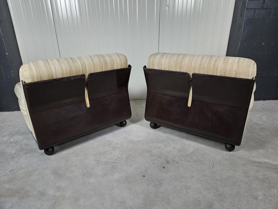 Image 1 of B&B Italia modules fauteuils, 2 stuks