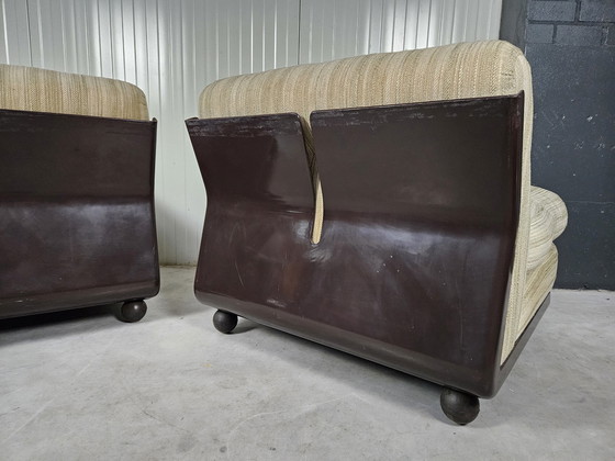 Image 1 of B&B Italia modules fauteuils, 2 stuks