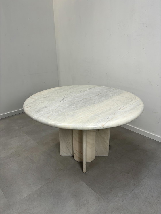 Image 1 of Marmer eettafel