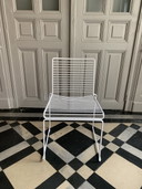 4x Hay Hee dining chair wit/white in & outdoor