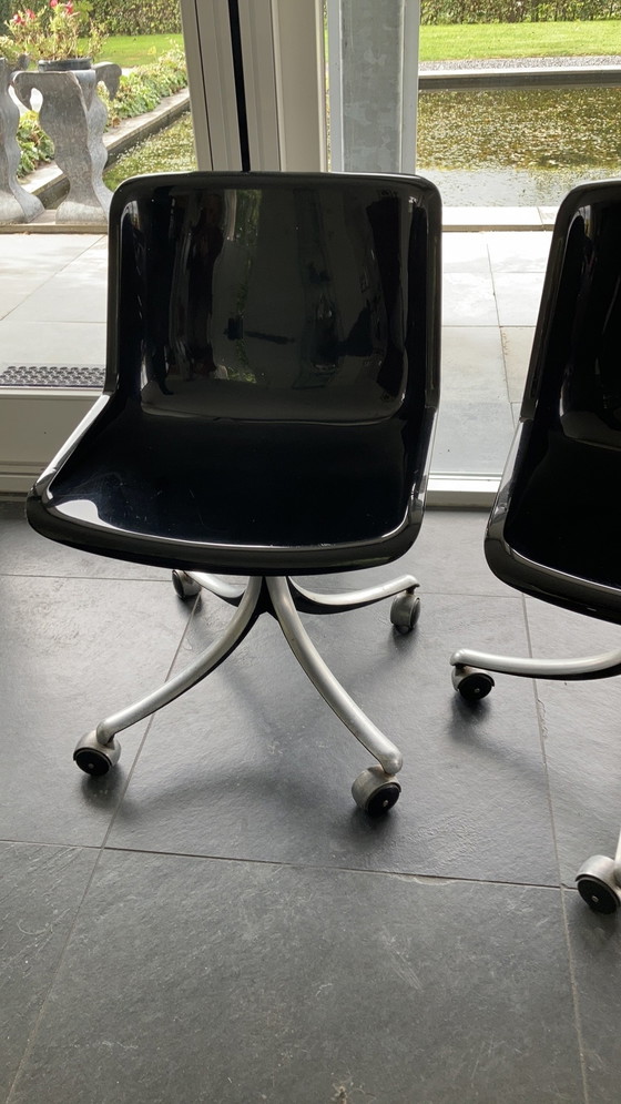 Image 1 of 2x Tecno bureaustoelen