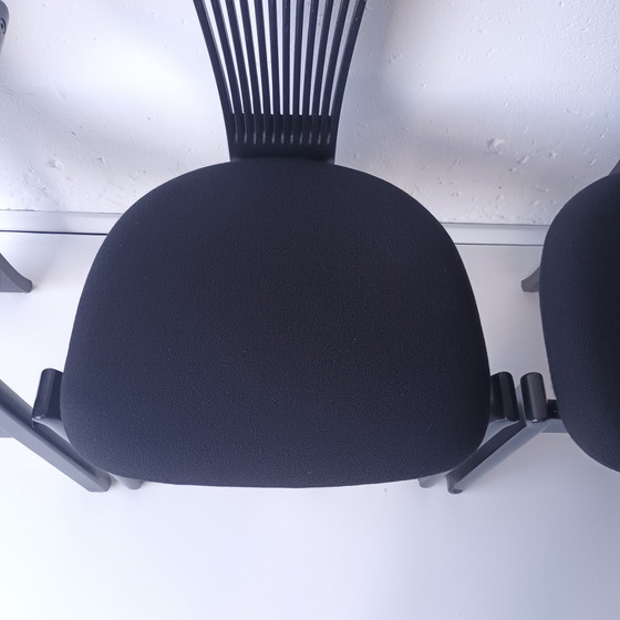 Image 1 of 4x vintage Totem Eetkamerstoelen