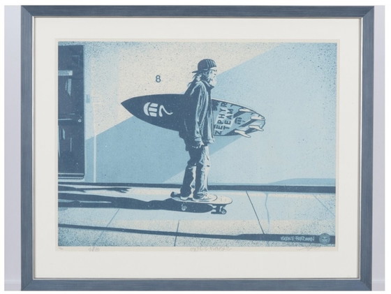 Image 1 of Zeefdruk van Obey (Shepard Fairey)