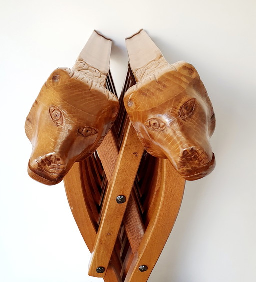 Vintage Italiaanse stoel