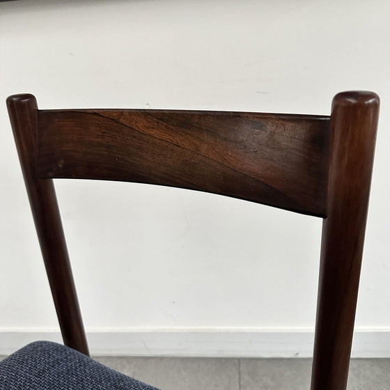 Image 1 of 6x Mid Century Palissander stoelen