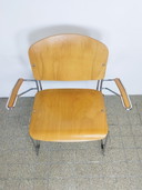 4x Vintage eetkamerstoel