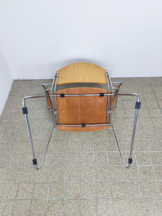 Image 1 of 4x Vintage eetkamerstoel