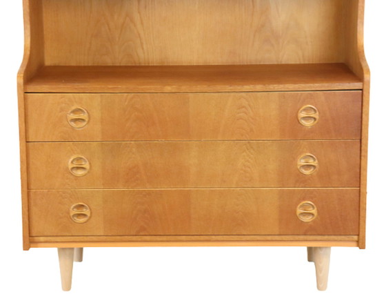 Image 1 of Hoge boekenkast 'Ringkobing' Deens vintage