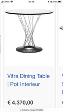 Vitra dining table