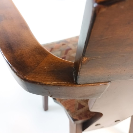 Image 1 of 7x vintage brutalist stoel