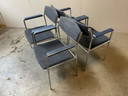 4x Gijs van der Sluis stoelen