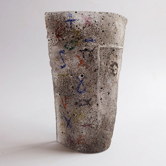 Image 1 of Koen Vanderstukken. Modern glas object.