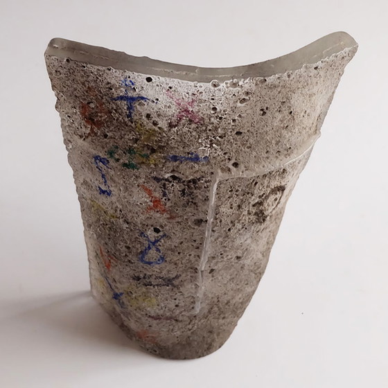 Image 1 of Koen Vanderstukken. Modern glas object.