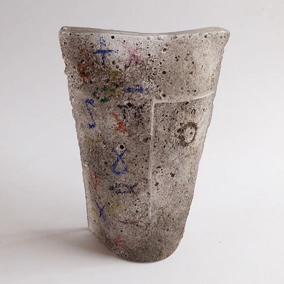 Image 1 of Koen Vanderstukken. Modern glas object.