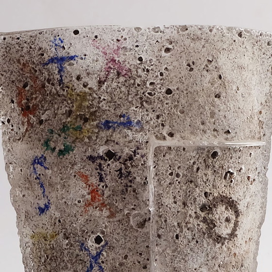 Image 1 of Koen Vanderstukken. Modern glas object.