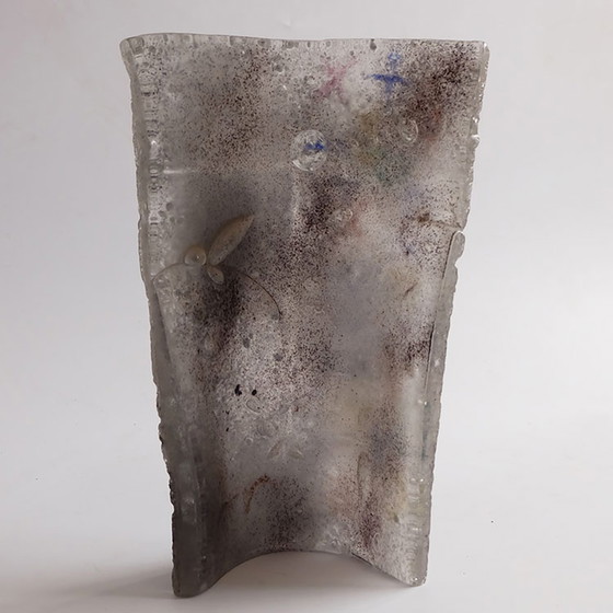 Image 1 of Koen Vanderstukken. Modern glas object.