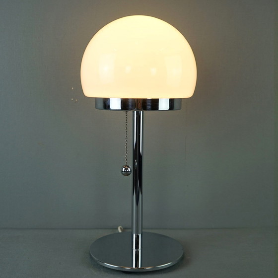 Image 1 of Art Deco stijl tafellamp, Mushroom lamp