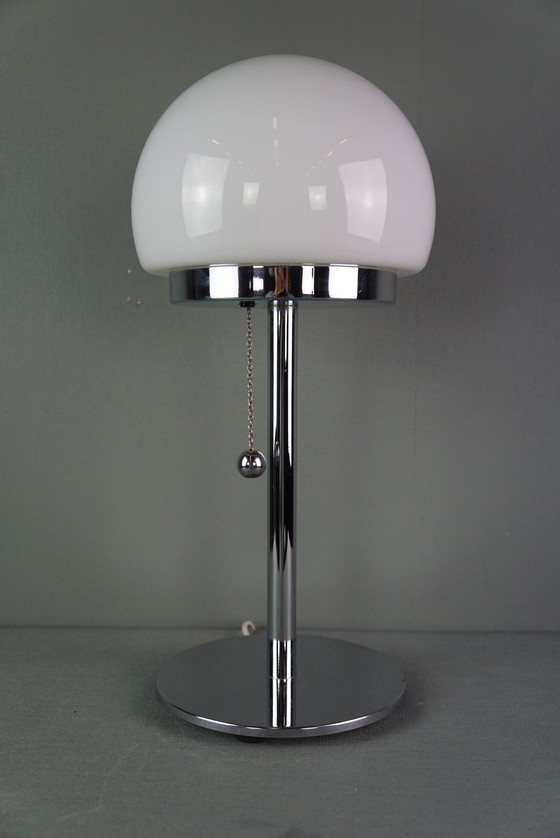 Image 1 of Art Deco stijl tafellamp, Mushroom lamp