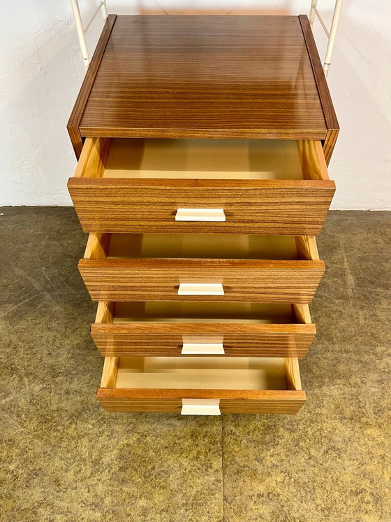 Image 1 of Staande planken Babette systeem DDR wandplank midcentury