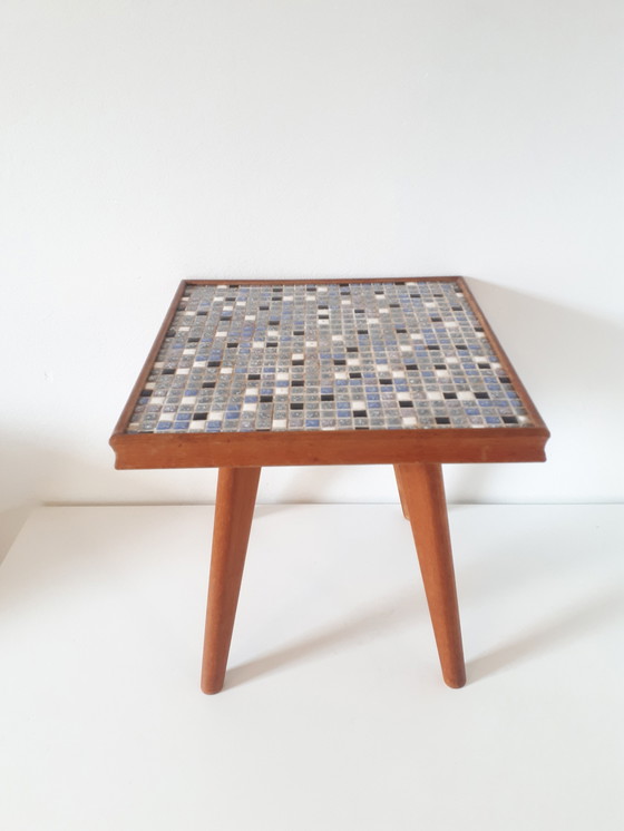 Image 1 of vintage mozaique plantentafel