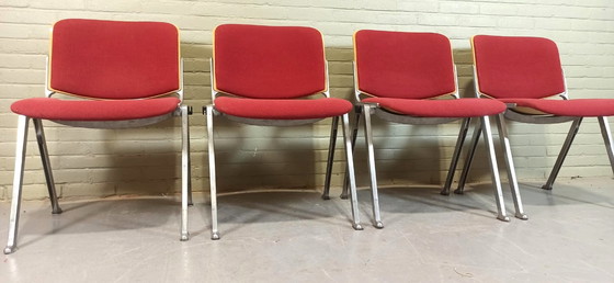 Image 1 of 4x Vintage eetkamerstoel