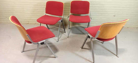 Image 1 of 4x Vintage eetkamerstoel