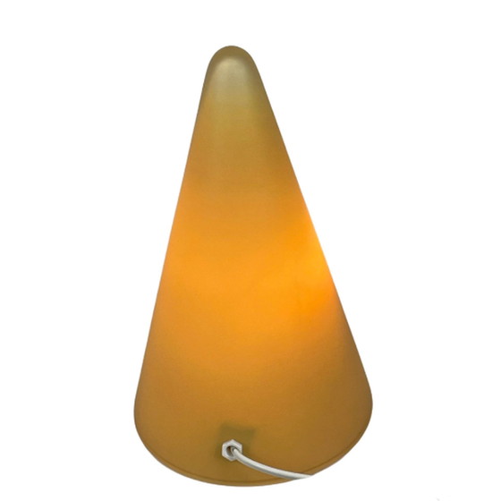 Image 1 of SCE France - TeePee Lamp - Glazen kegel - geel