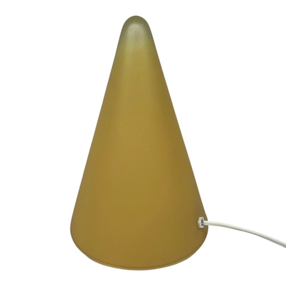 Image 1 of SCE France - TeePee Lamp - Glazen kegel - geel