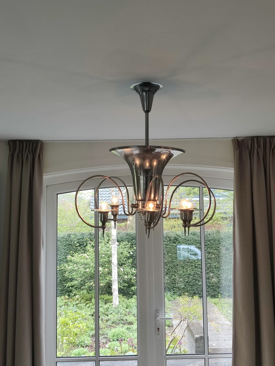 Image 1 of Vintage Hanglamp Chroom