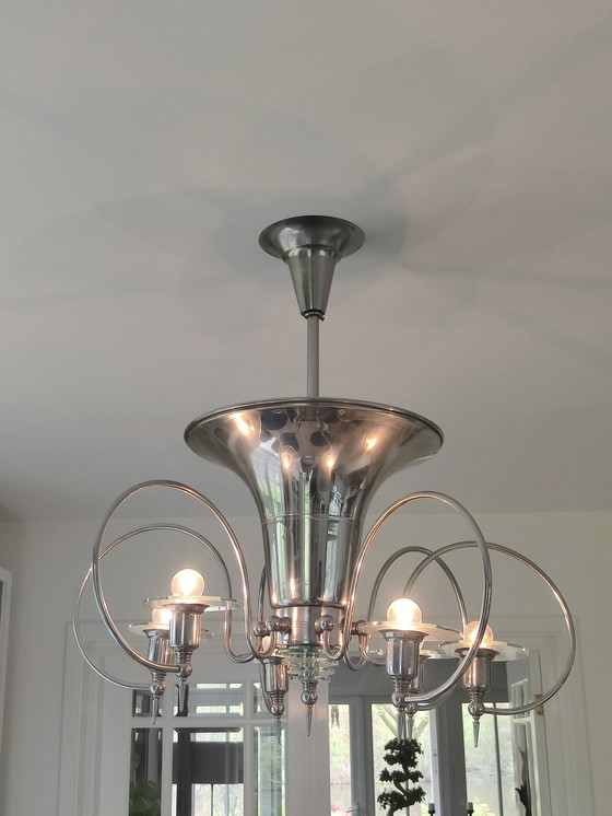 Image 1 of Vintage Hanglamp Chroom