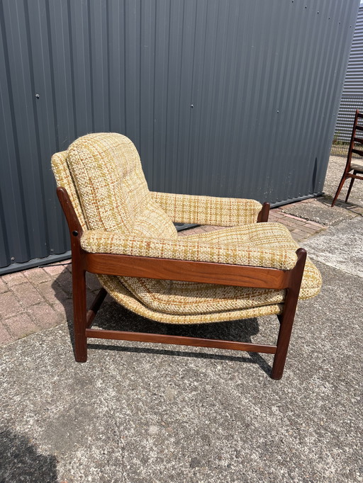 Vintage lounge stoel fauteuil