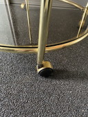 Hollywood regency serveerwagen