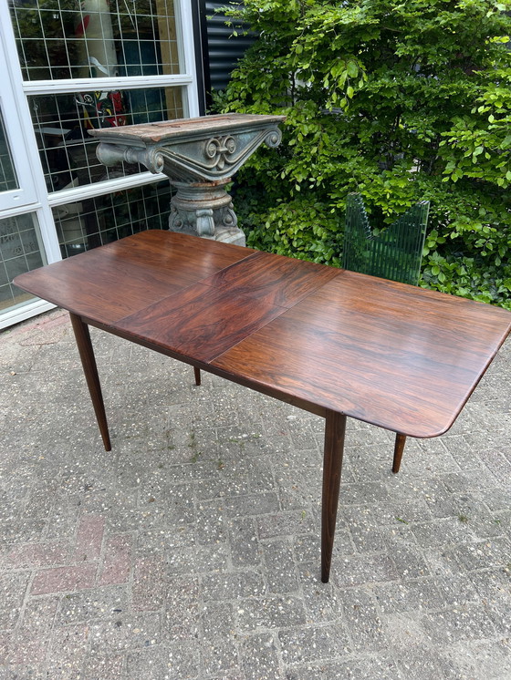 Image 1 of Mid Century eetkamertafel, Parlisander 