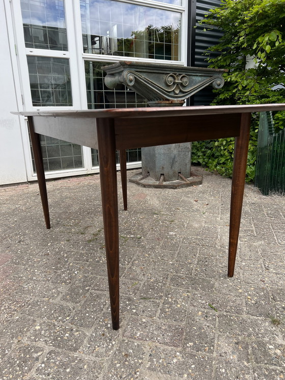Image 1 of Mid Century eetkamertafel, Parlisander 