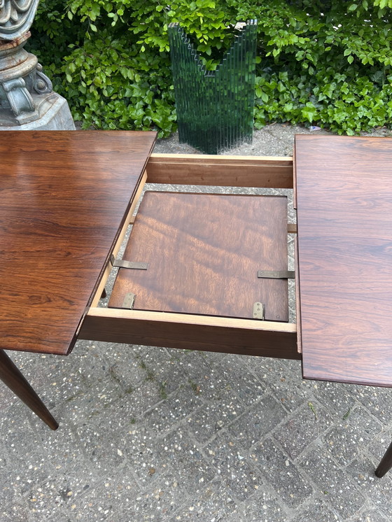 Image 1 of Mid Century eetkamertafel, Parlisander 