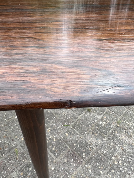 Image 1 of Mid Century eetkamertafel, Parlisander 