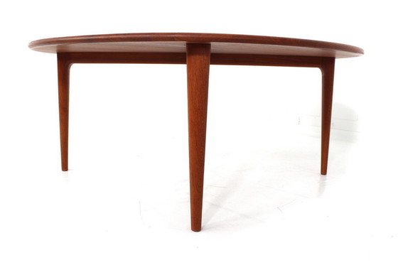 Image 1 of Mikael Laursen Deense XXL salontafel in massief teakhout