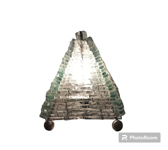 Image 1 of 2 x Vintage Piramidelamp