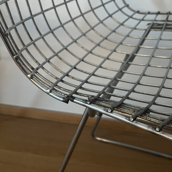 Image 1 of Harry Bertoia draadstaal stoel