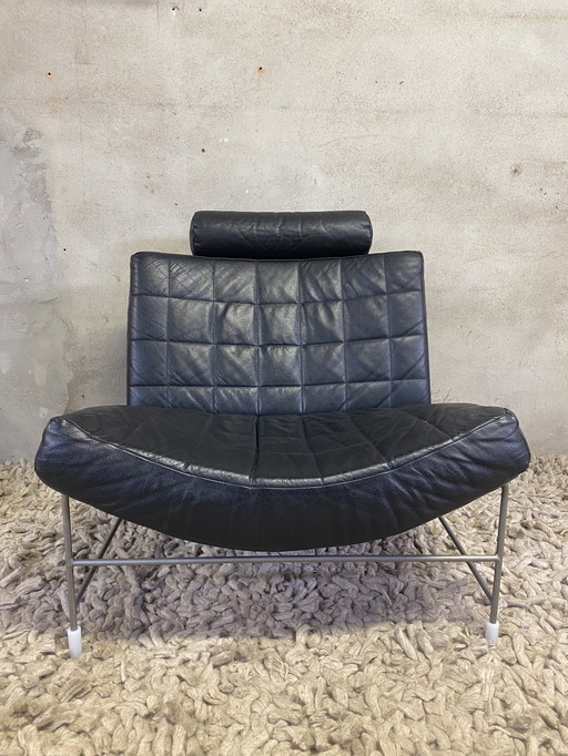 Leolux Volare zwart fauteuil