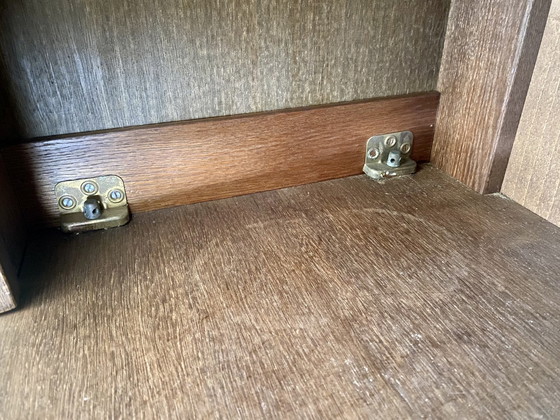 Image 1 of Vintage eiken dressoir