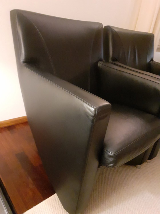 Image 1 of 2x Leolux fauteuil