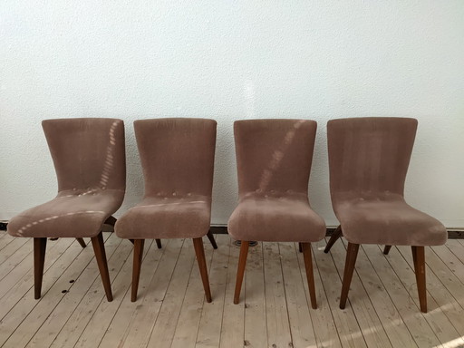 4x C.J. van Os Culemborg stoelen