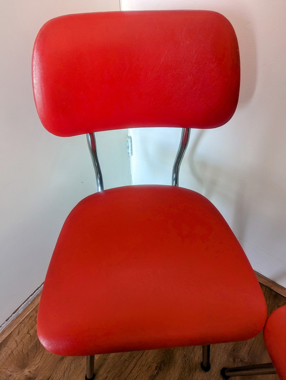 Image 1 of 2x Vintage Brabantia stoelen