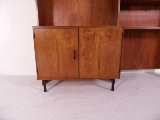 Image 1 of Mid Century wandmeubel Simpla Lux 1960's