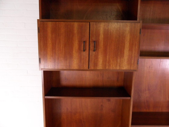 Image 1 of Mid Century wandmeubel Simpla Lux 1960's