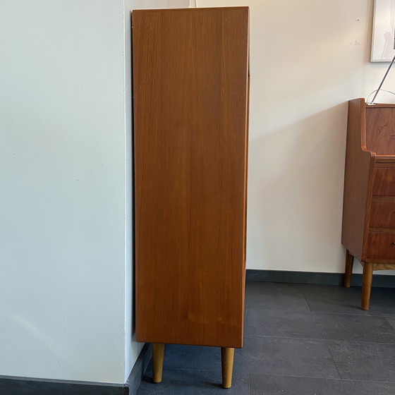 Image 1 of Vintage Deens Design Vitrinekast