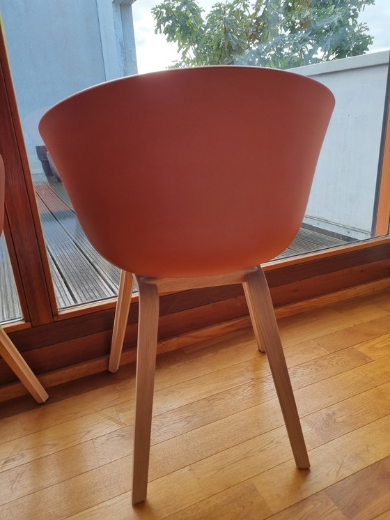 Image 1 of 2x Hay type AAC 222 kuipstoelen