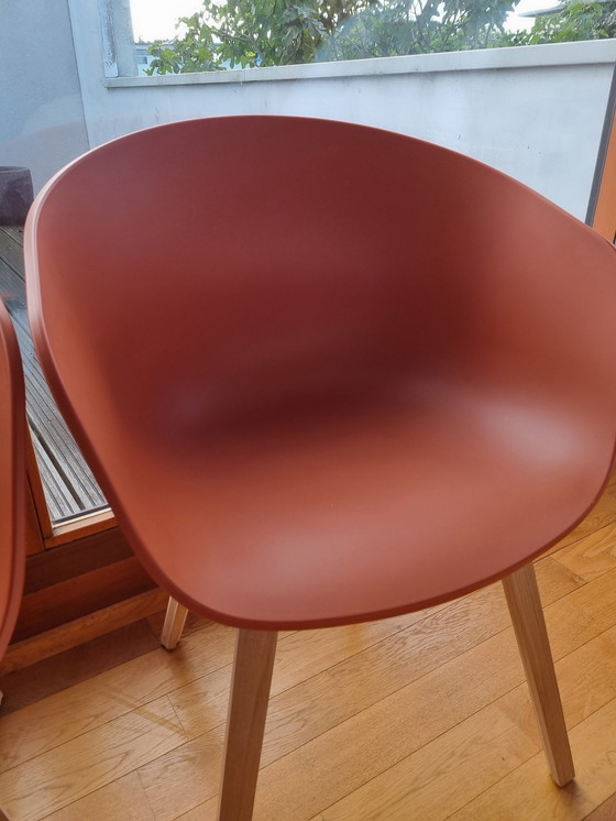Image 1 of 2x Hay type AAC 222 kuipstoelen