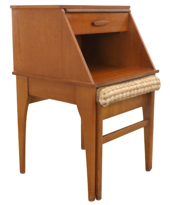 Image 1 of Gossip bench telefoonbankje 'Tremar' vintage